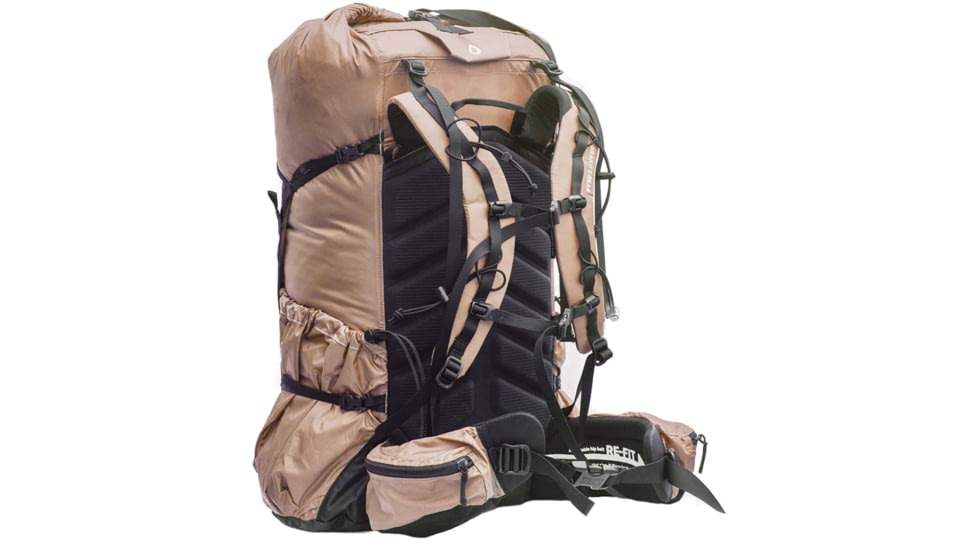 Granite Gear Crown 3 Backpack, 60L, Short, Dunes/Black, 50014-7010