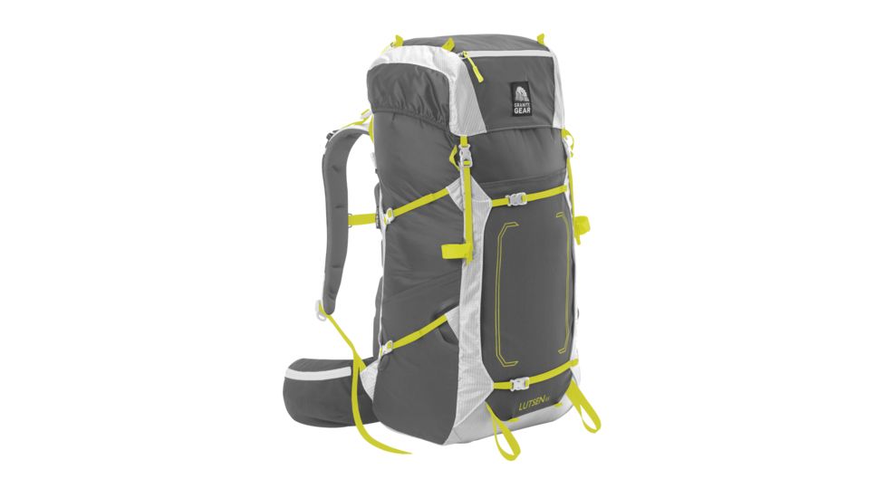 Granite Gear Lutsen 55 Backpack-Flint/Chromium/Neolime-L/XL