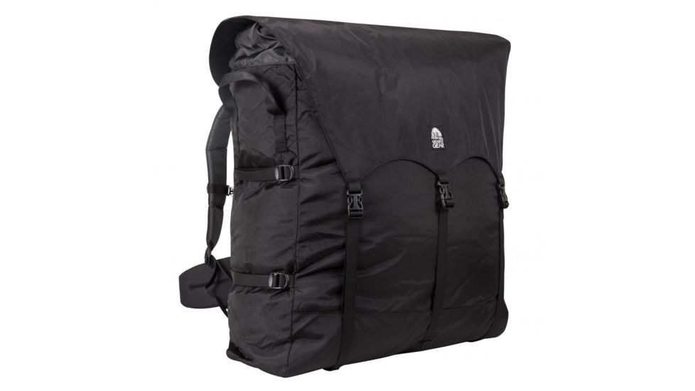 Granite Gear Traditional 4 Portage Pack, Black/Chromium, 98 L 49515-0001