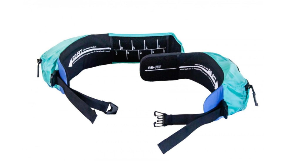 Granite Gear Virga3 Eco 55L Backpack - Womens, Short Torso, Roller Teal/Purblue, 55L, 52032-4034-PC