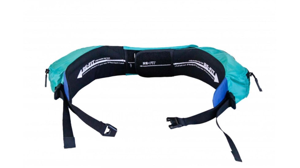 Granite Gear Virga3 Eco 55L Backpack - Womens, Short Torso, Roller Teal/Purblue, 55L, 52032-4034-PC