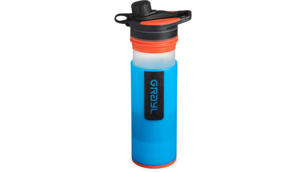 Grayl GeoPress Purifier Bottle, Bali Blue, 25 oz, 400-BAL
