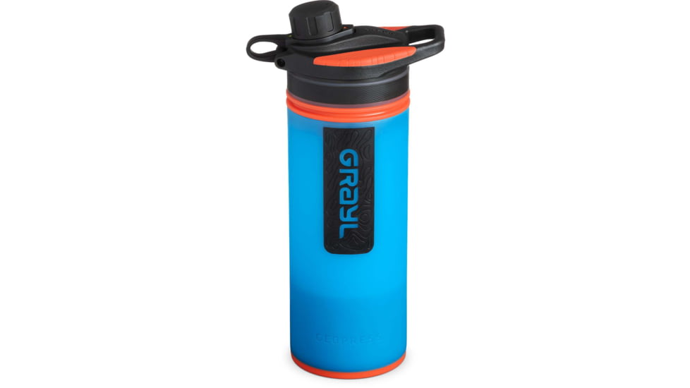 Grayl GeoPress Purifier Bottle, Bali Blue, 25 oz, 400-BAL