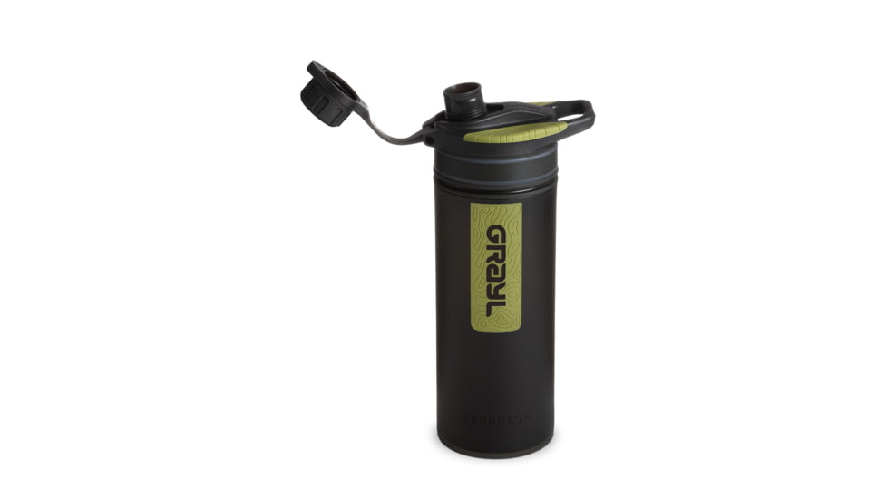 Grayl GeoPress Purifier Bottle, Black Camo, 24 oz, 400-BCO
