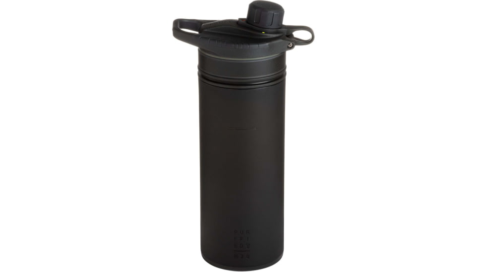 Grayl GeoPress Purifier Bottle, Covert Black, 27 oz, 400-COV