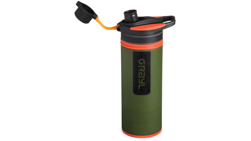 Grayl GeoPress Purifier Bottle, Oasis Green, 28 oz, 400-OAS