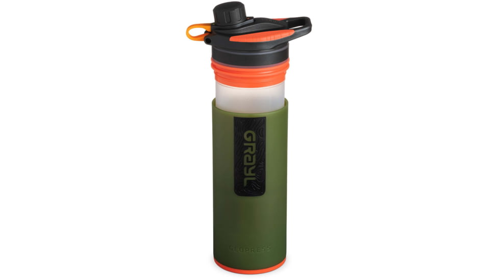 Grayl GeoPress Purifier Bottle, Oasis Green, 28 oz, 400-OAS