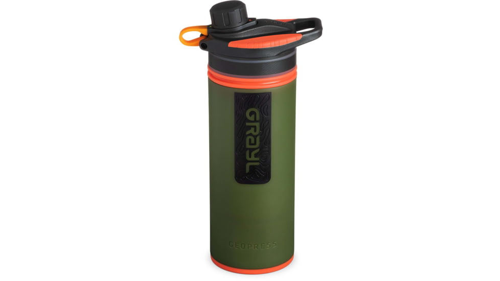 Grayl GeoPress Purifier Bottle, Oasis Green, 28 oz, 400-OAS