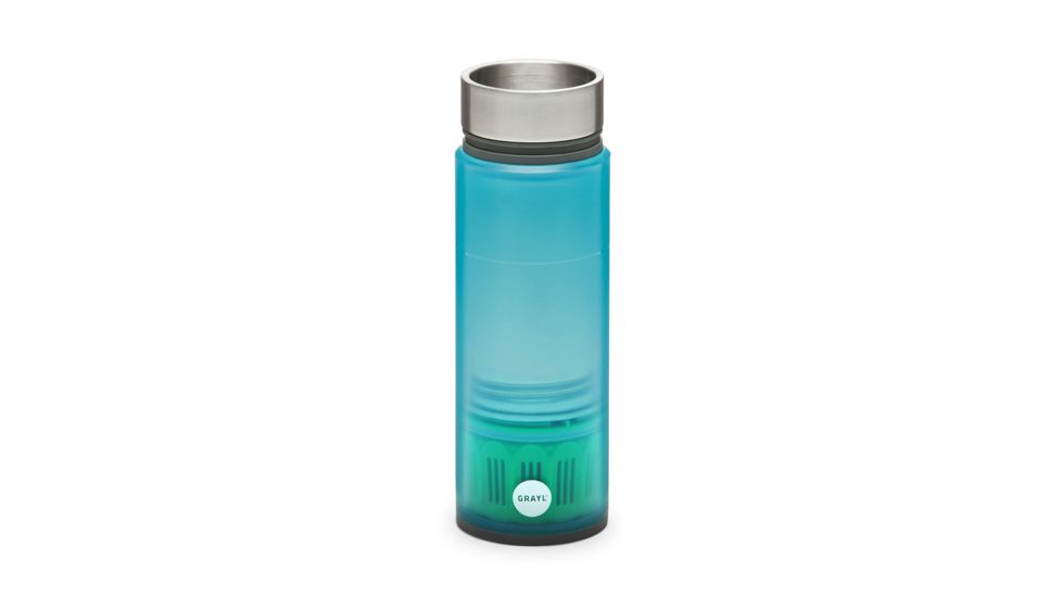 Grayl Quest With Trail Filter - Water Filtration Bottle-Blue