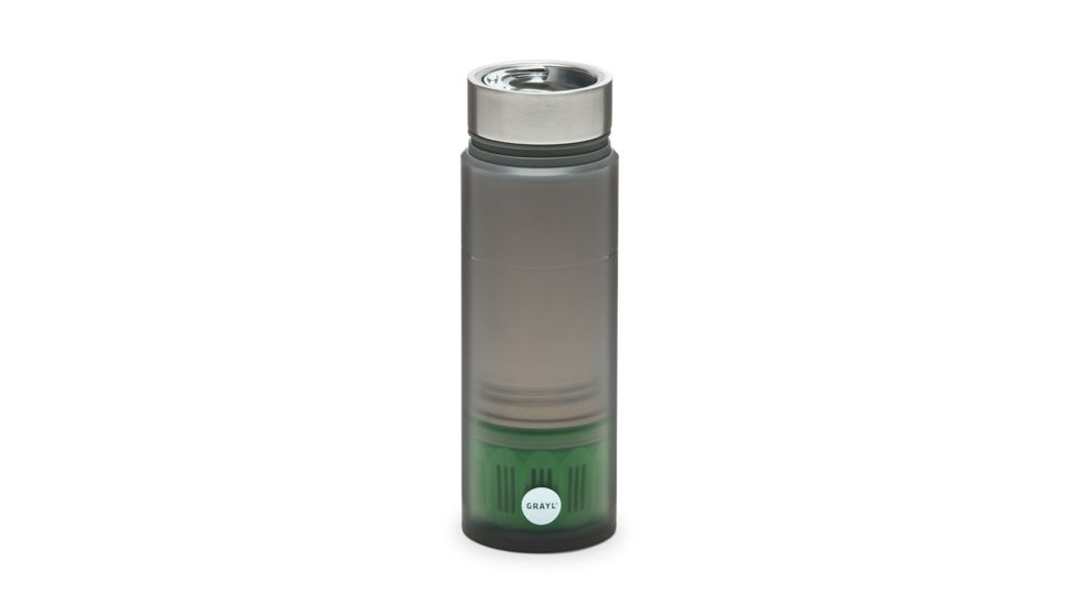 Grayl Quest With Trail Filter - Water Filtration Bottle-Grey
