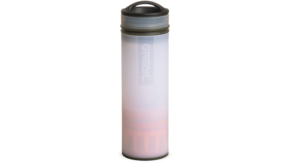 Grayl Ultralight Compact Purifier Bottle, Alpine White, 16 oz, ULC-01-AW
