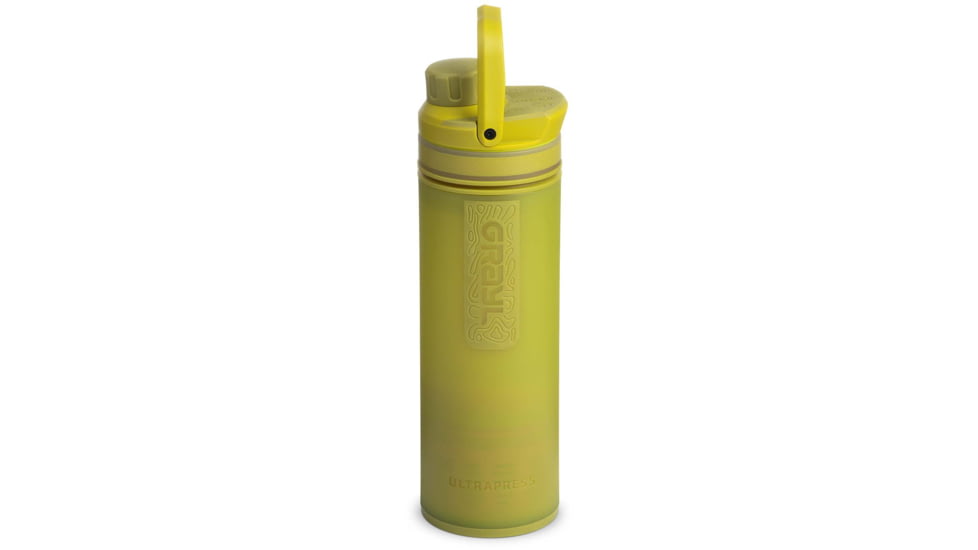 Grayl UltraPress Purifier Bottle, Forager Moss, 16.9 oz, 500-MOS