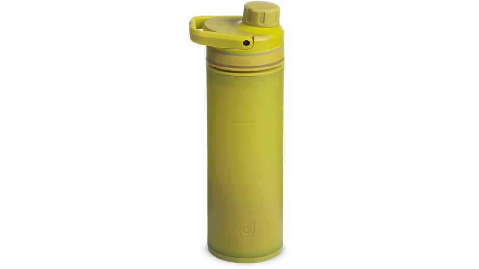 Grayl UltraPress Purifier Bottle, Forager Moss, 16.9 oz, 500-MOS