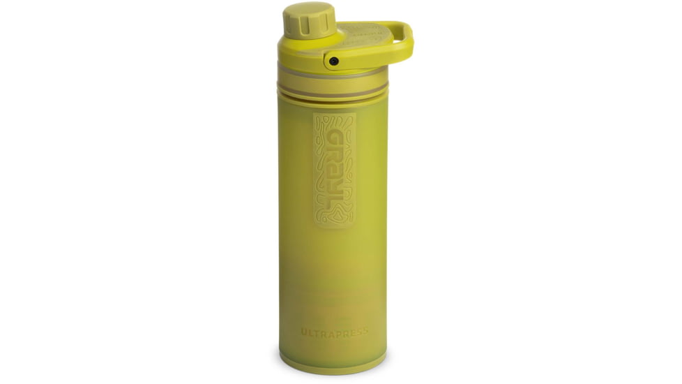 Grayl UltraPress Purifier Bottle, Forager Moss, 16.9 oz, 500-MOS