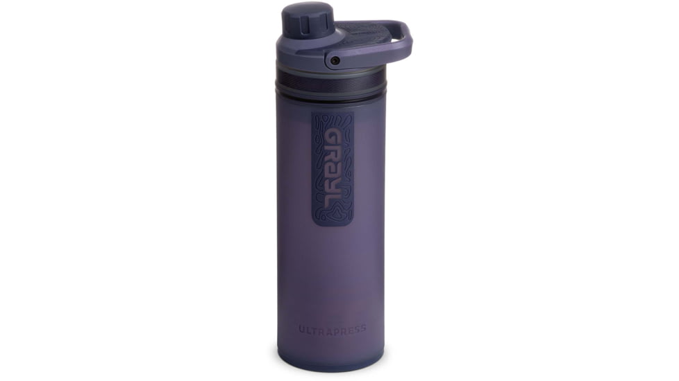 Grayl UltraPress Purifier Bottle, Midnight Granite, 16.9 oz, 500-MDN