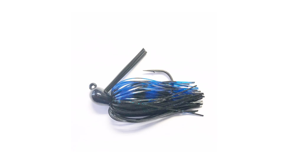 Greenfish Tackle Brandon Cobb All Purpose Jig Black/Blue 3/8 oz., BCAPJBB38