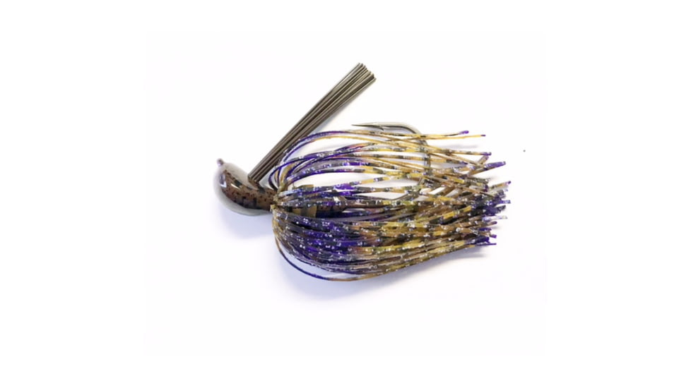 Greenfish Tackle Greenfish Skipping Jig HD Peanut Butter and Jelly 1/2 oz., GFSKJHDPBJ12