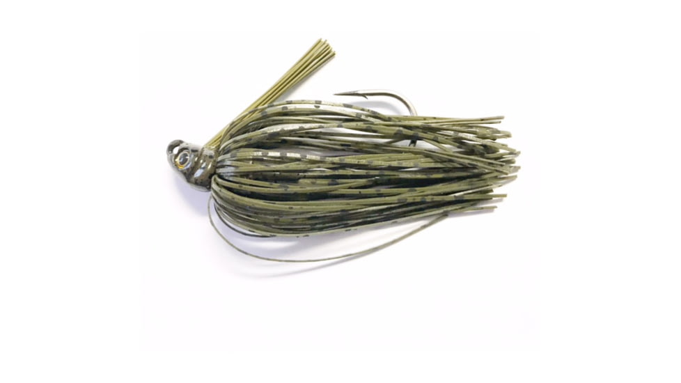 Greenfish Tackle Greenfish Swim Jig Green Pumpkin 3/8 oz., GFSJGP38