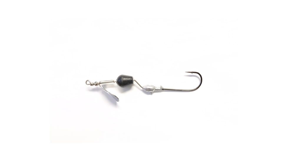 Greenfish Tackle Ploppin Toad Toter, Nickel/Black, PTTNB