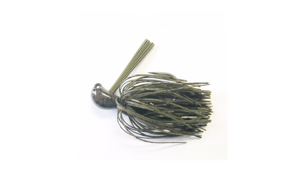 Greenfish Tackle Shin Fukae Chibi Jig Green Pumkin 7/16 oz., SFCJGP716