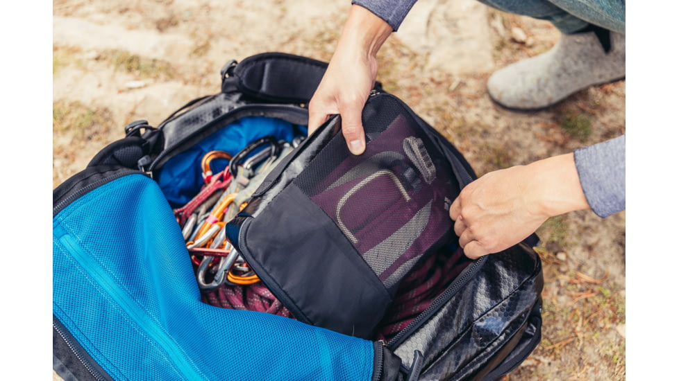 Gregory Alpaca 60L Duffel Bag, Obsidian Black, One Size, 147898-0413