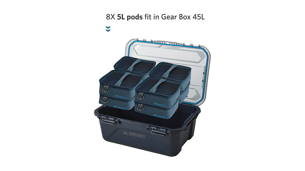 Gregory Alpaca 45L Gear Box, Slate Blue, One Size, 149399-E264