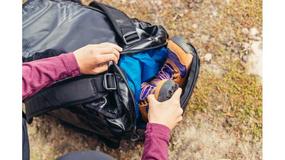 Gregory Alpaca 80L Duffel Bag, Obsidian Black, One Size, 147899-0413