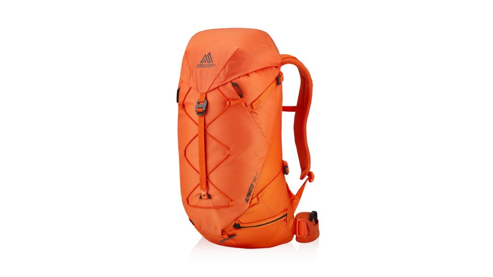 Gregory Alpinisto 38 LT Climbing Packs, Zest Orange, Medium/Large, 130230-6096