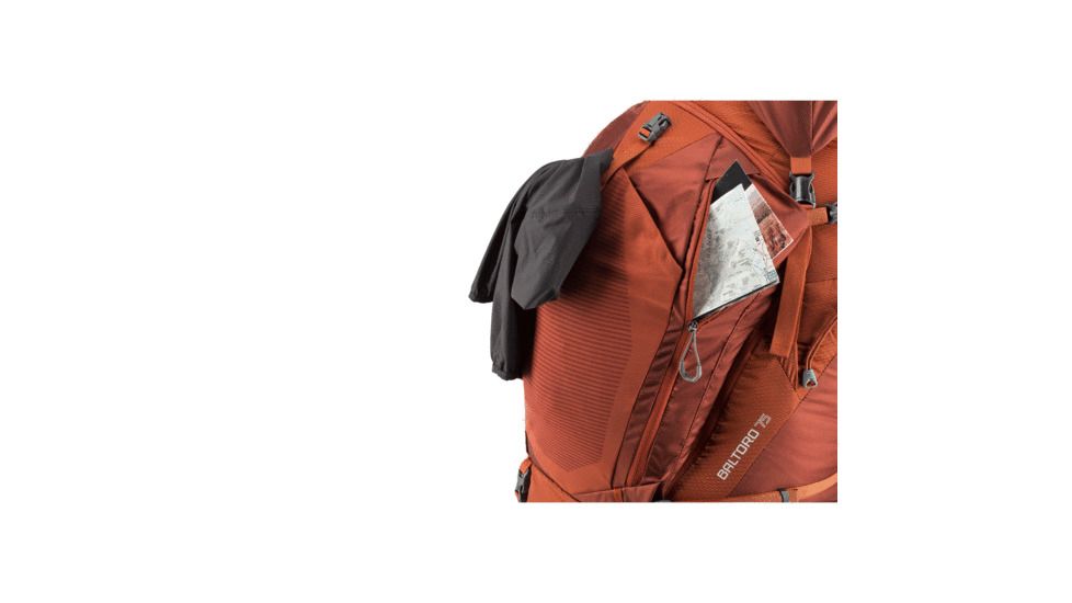 Gregory Baltoro 75 Multi-Day Pack, Ferrous Orange, Large, Unisex, 91611-6397