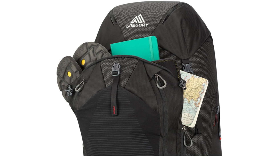Gregory Baltoro 95 Pro Large Volume Pack,Volcanic Black,Small - Unisex 91620-0662