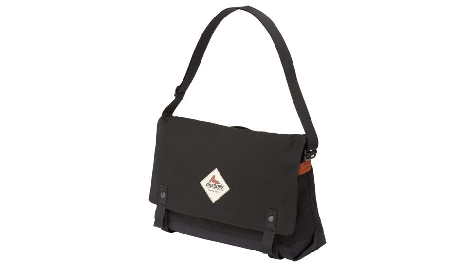 Gregory Boardwalk Shoulder Messenger Bag-Trad Black