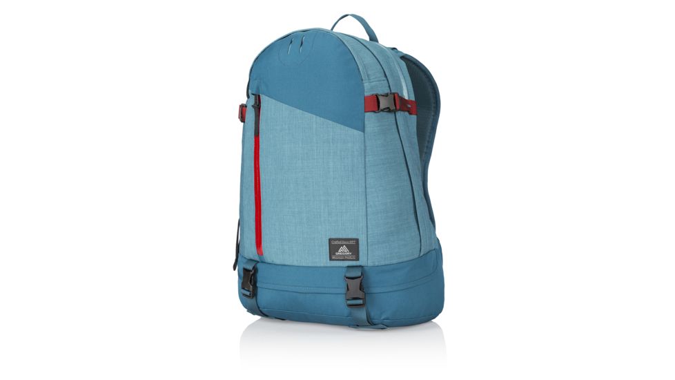 Gregory Explore Muir Backpack, Topaz-Crimson, 30L 74463-5276