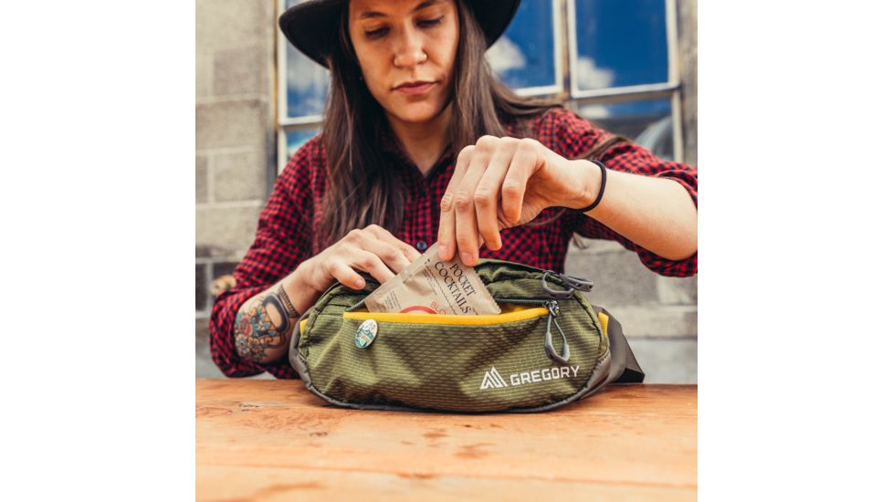 Gregory Nano Waistpack Lumbar Pack, Fennel Green, Mini, 126862-1333