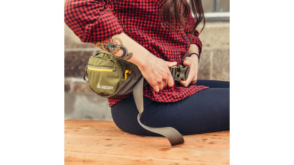 Gregory Nano Waistpack Lumbar Pack, Fennel Green, Mini, 126862-1333