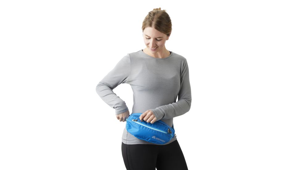 Gregory Nano Waistpack Lumbar Pack, Mirage Blue, Mini, 126862-4683