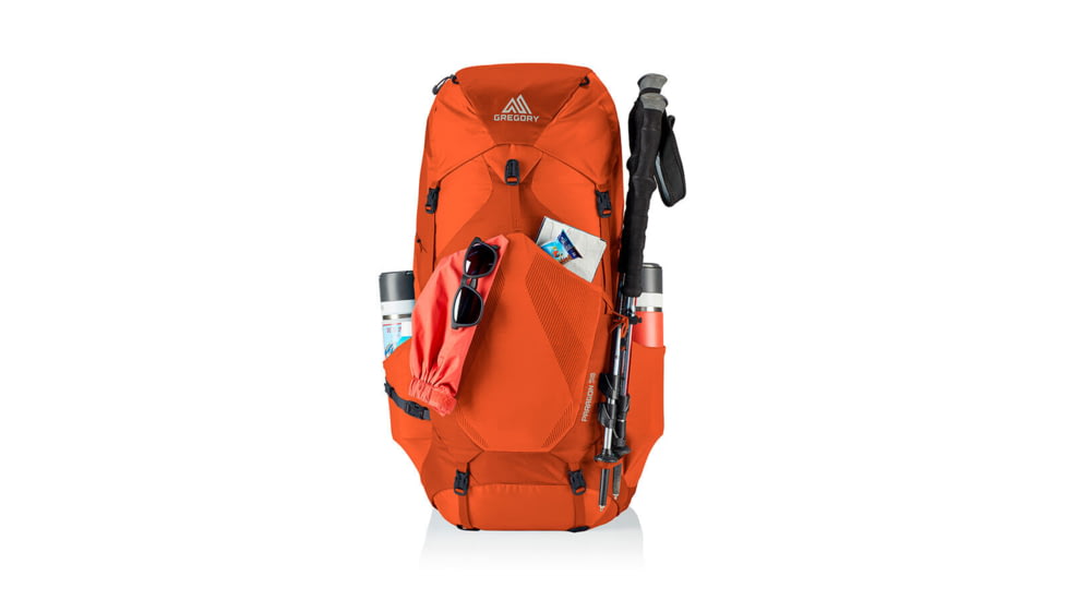 Gregory Paragon 58L Backpack - Mens, Ferrous Orange, Small/Medium, 126846-6397
