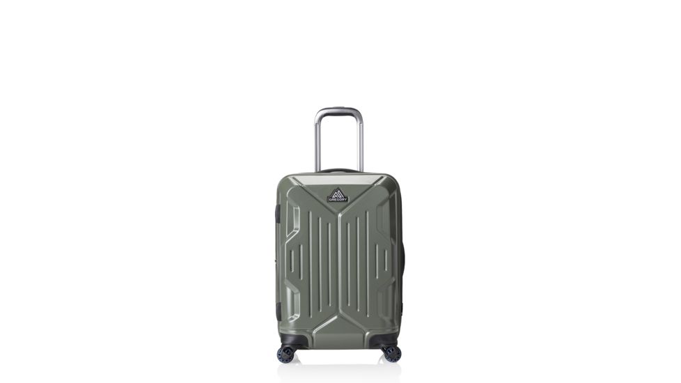 Gregory Quadro Hardcase Roller 22 Luggage,Thyme Green 87005-4851
