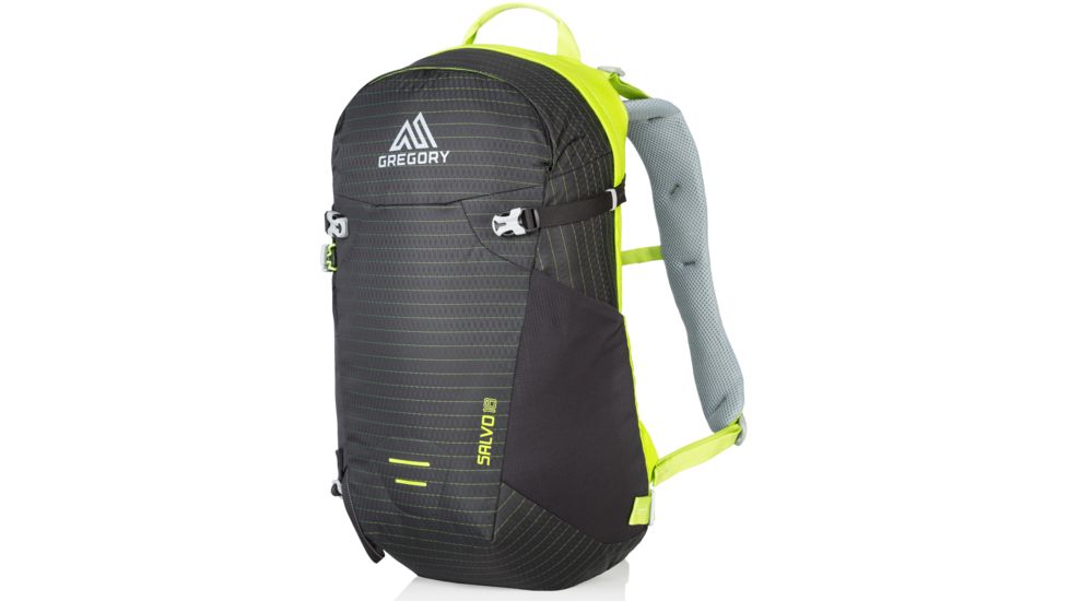 Gregory Salvo 18 Backpack-Black/Macaw Green