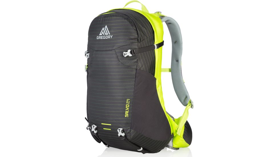 Gregory Salvo 24 Backpack-Black/Macaw Green