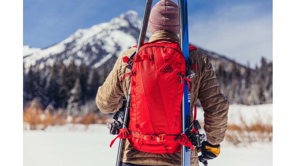 Gregory Targhee 32L Snow Pack, Lava Red, Small, 121128-4222
