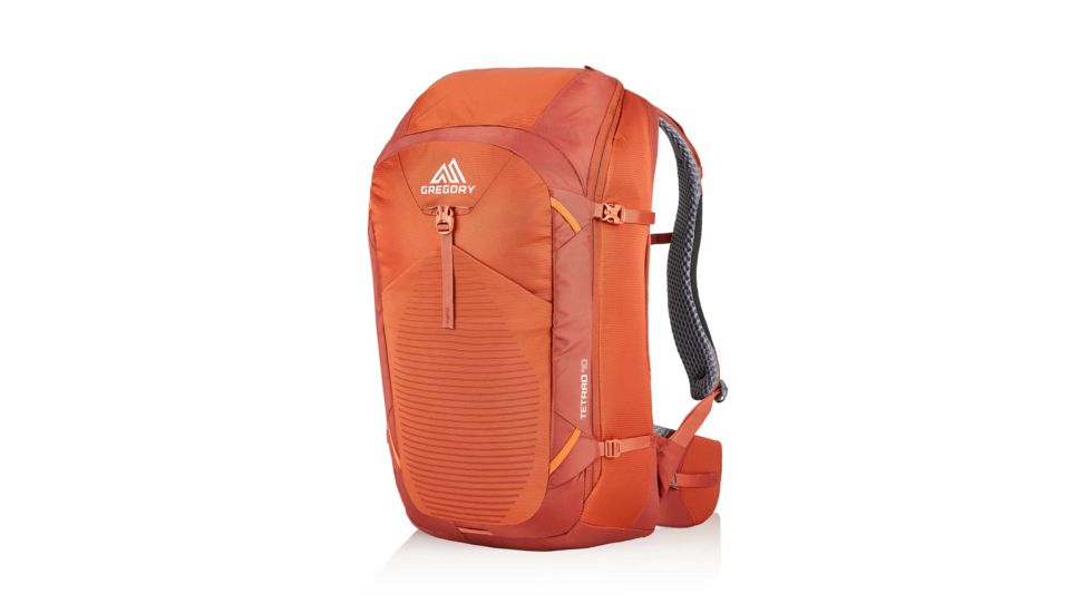 Gregory Tetrad 40 Backpack - Unisex, Ferrous Orange, 121118-6397