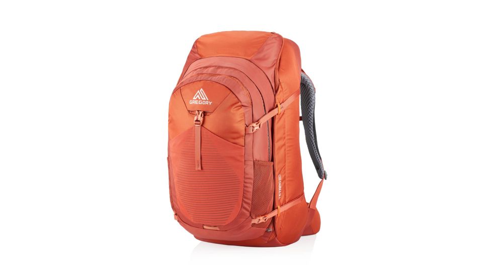 Gregory Tetrad 60 Backpack - Unisex, Ferrous Orange, 121119-6397