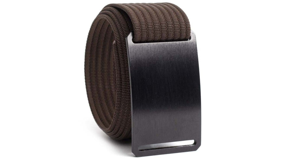 Grip6 Standard Black Buckle w/Brown Strap, 40, SB-NINJA-MS-CUB-1.5-40