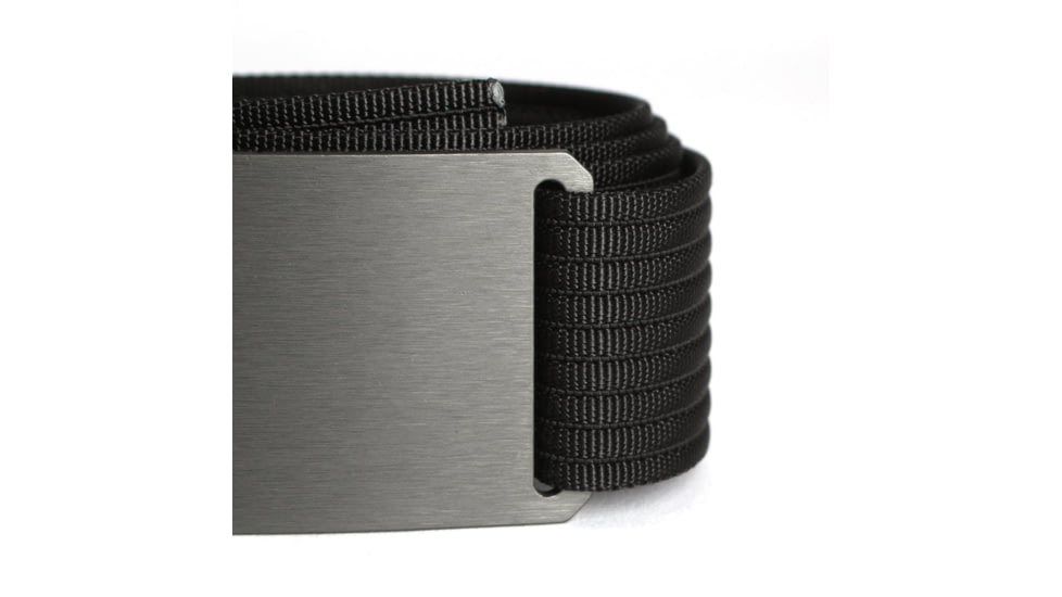 Grip6 Standard Gunmetal Buckle w/Black Strap, 28, SB-GUNMETAL-MS-JET-1.5-28