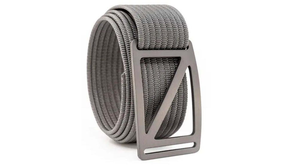Grip6 Standard Slope Grey Buckle w/Silver Strap, 32, SB-SLOPE-GML-MS-TTM-1.5-32