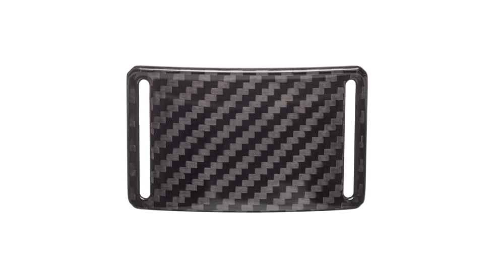 Grip6 Standard Woven Carbon Fiber Buckle w/Black Strap, Black/Black, 38, SB-DARKMATTER-ES-RVN-1.5-38