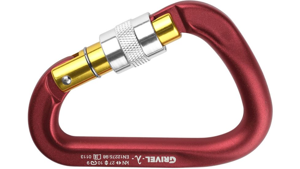 Grivel Lambda HMS Carabiner-Purple