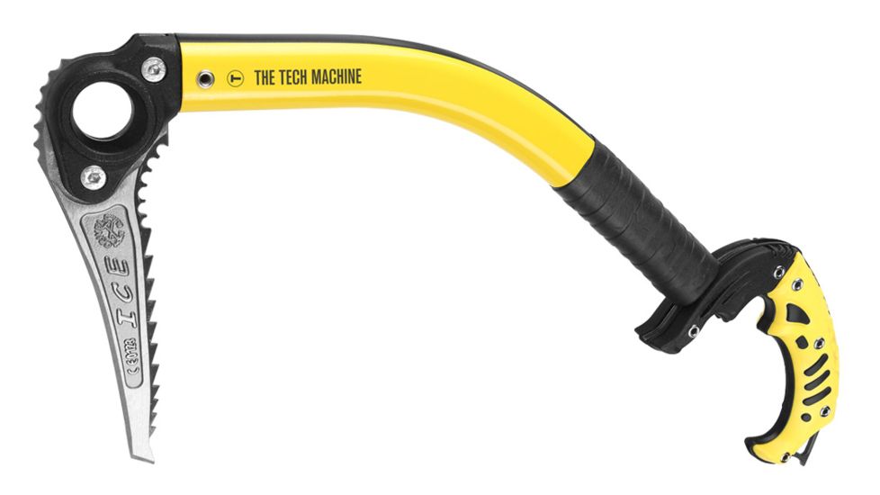 Grivel Tech Machine Ice Axe-Yellow-One Size-Hammer