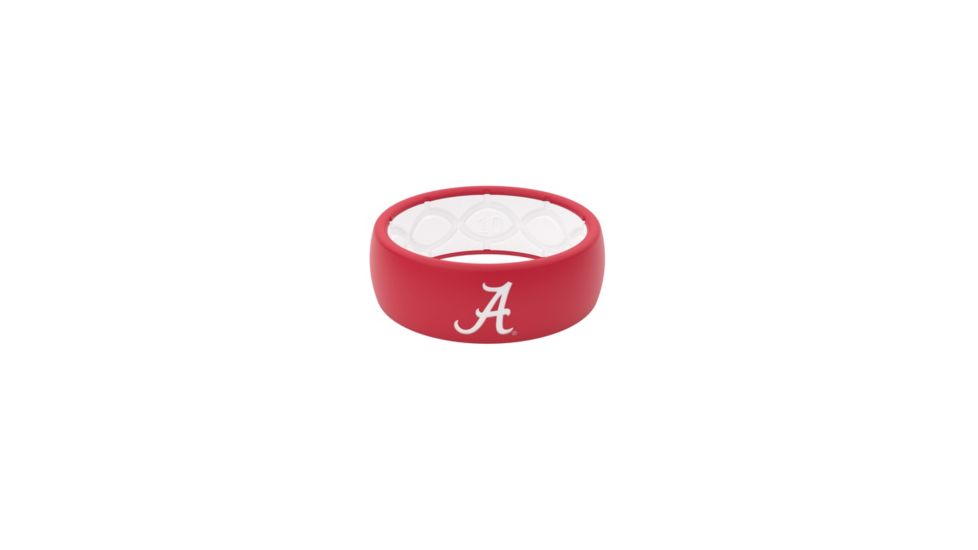 Groove Life Original Collegiate Alabama Silicone Ring, Red, 7 TGV-RNG-OR-CL-ALAB-RW-07
