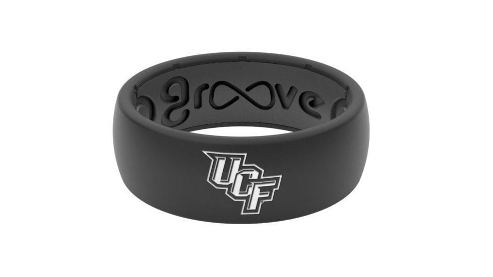 Groove Life Original Collegiate Central Florida Silicone Ring, Black, 7, 27793